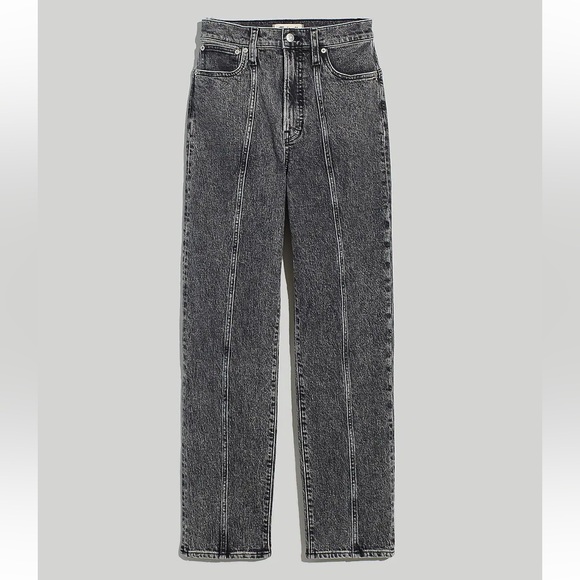 Madewell The Perfect Vintage Straight Jean in Meaford Wash Seam Edition - SZ 26 - Picture 5 of 9